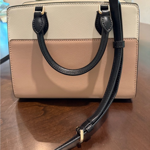 Kate Spade Black and Tan Satchel - Picture 2 of 9